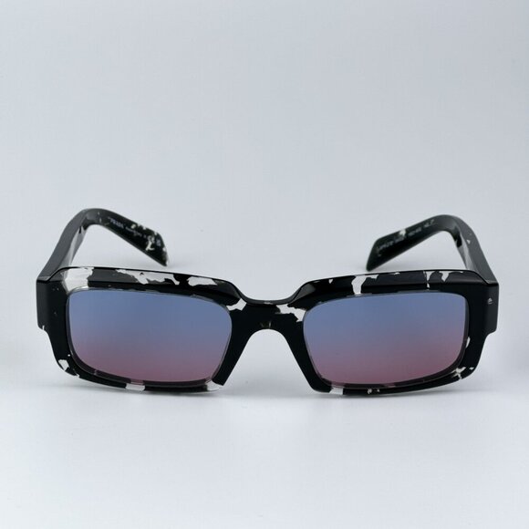 Prada PR27ZS 15O60E bRAND NEW Sunglasses Black Tortoise Blue Gradient Unisex - Picture 4 of 10